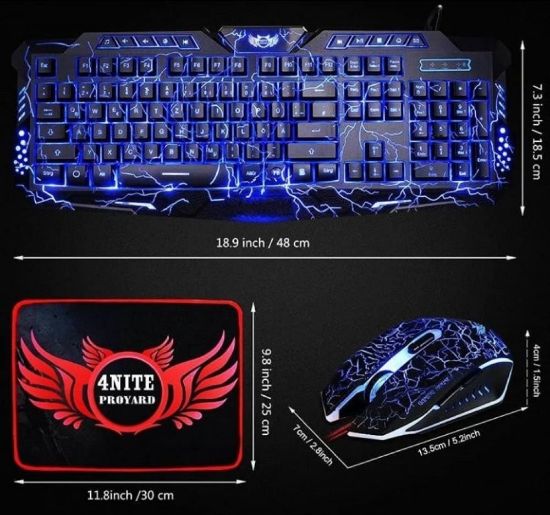 صورة كيبورد ميكانيكي RBG